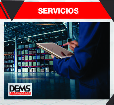 Depósito de artículos DEMS con stock permanente