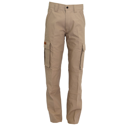 Pantalón cargo color tostado