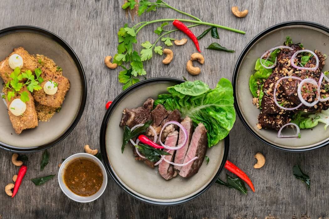 header food template